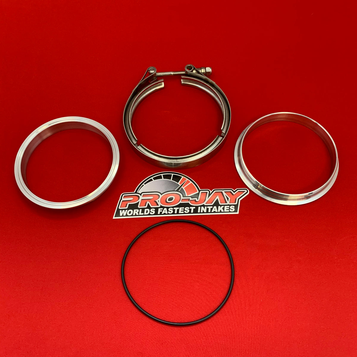 VBand Clamp and Aluminum Weld in Ring Kit Projay