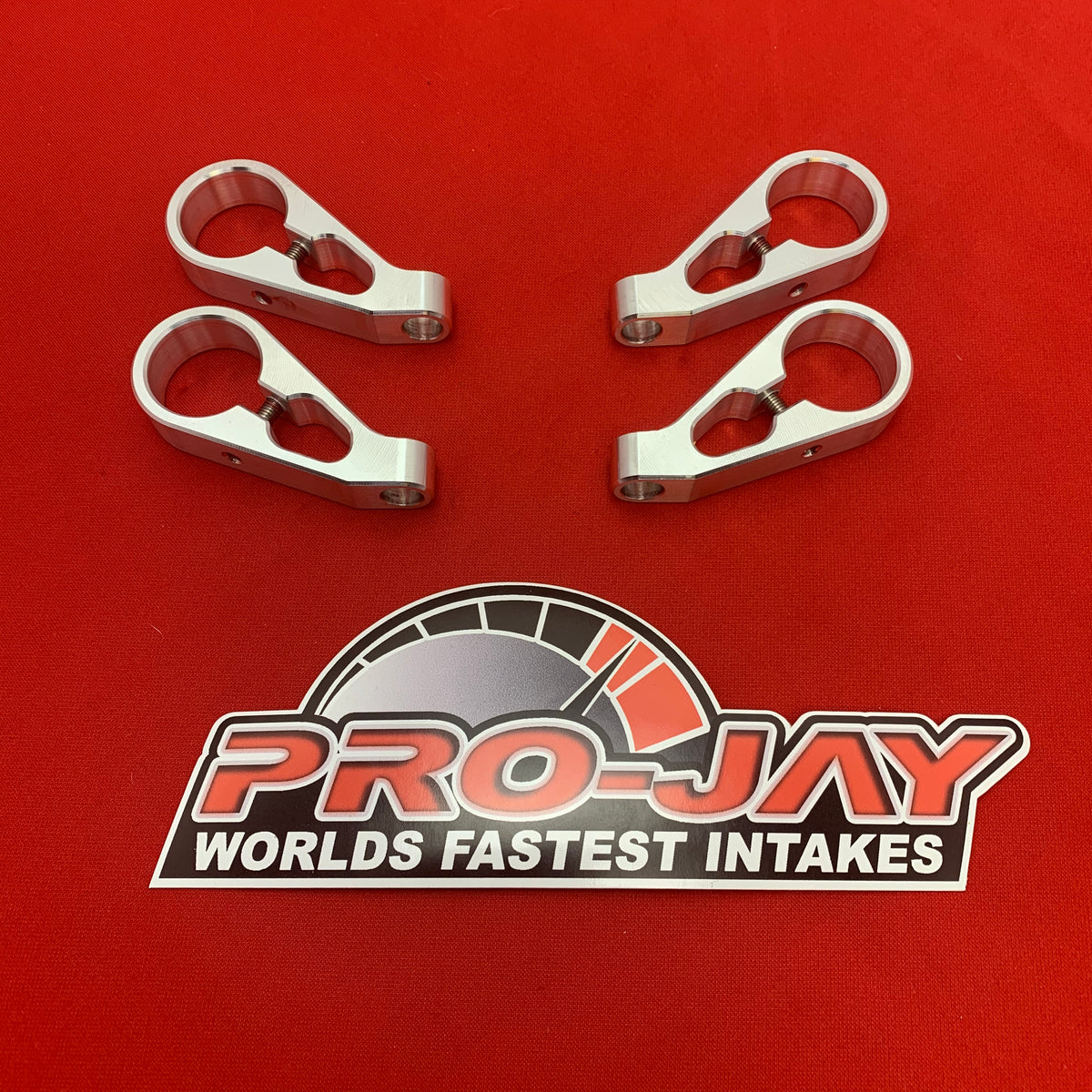 ProJay 4 Barrel T/B Replacement Fuel Rail Bracket Short 14mm X 48mm