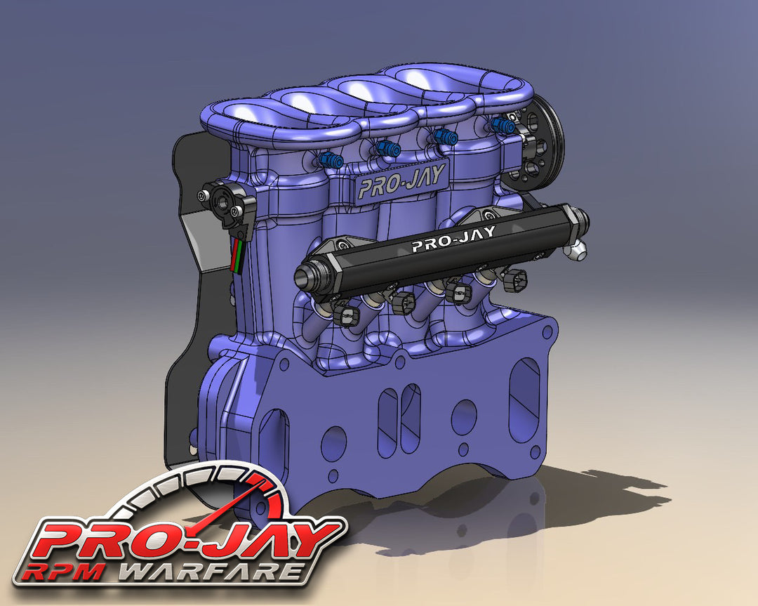 13B - 2 ROTOR ITB SEMI PP COSMO PORT INTAKE SYSTEM – Pro-jay