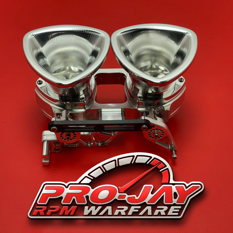 PRO-JAY MAZDA ROTARY 13B 2 ROTOR FULL PP THROTTLE BODY ( ITB ) X2