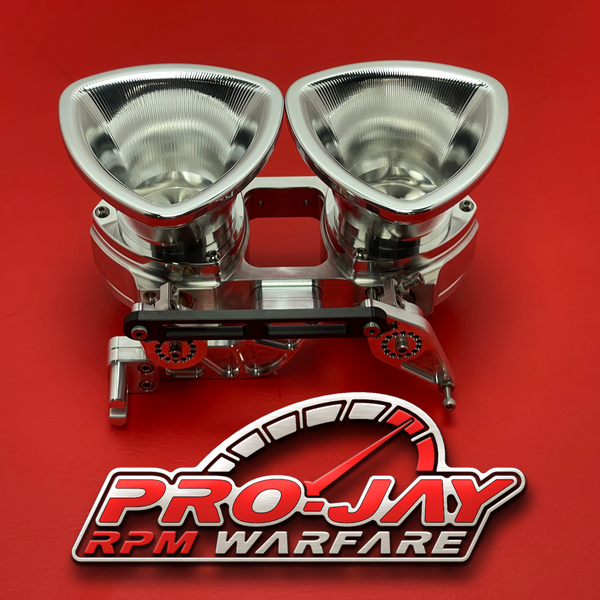 PRO-JAY MAZDA ROTARY 13B 2 ROTOR FULL PP THROTTLE BODY ( ITB ) X2