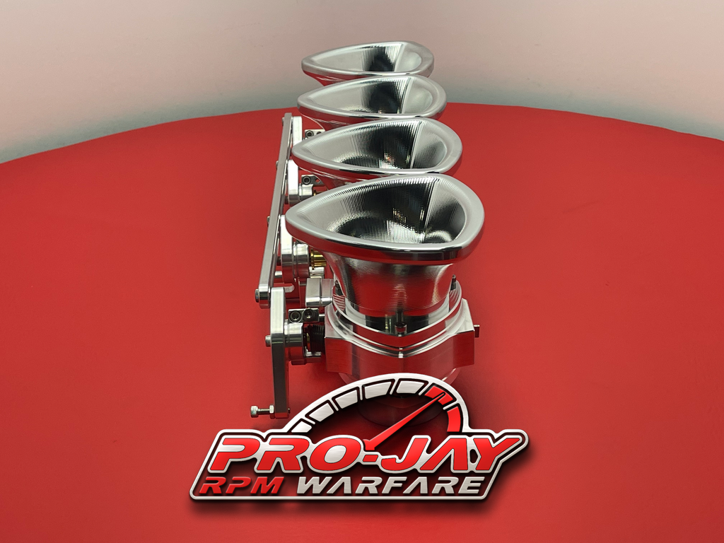 26b Ritary PRO-JAY MAZDA ROTARY 26B 4 ROTOR FULL PP THROTTLE BODY ( ITB ) X4 – Pro-jay