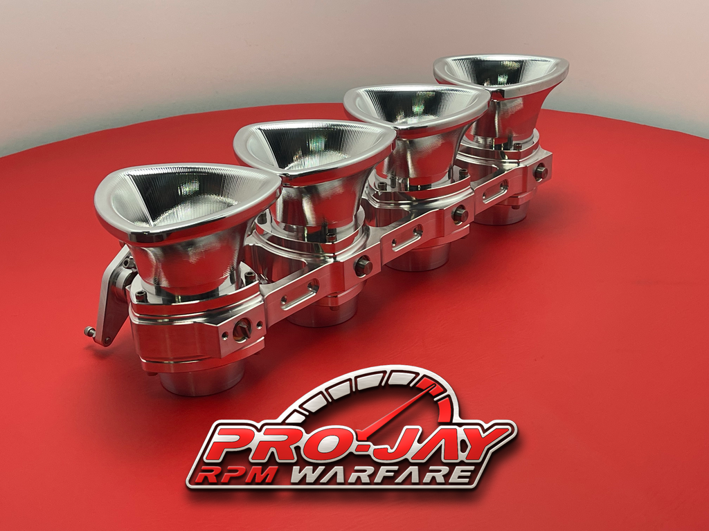 26b Ritary PRO-JAY MAZDA ROTARY 26B 4 ROTOR FULL PP THROTTLE BODY ( ITB ) X4 – Pro-jay