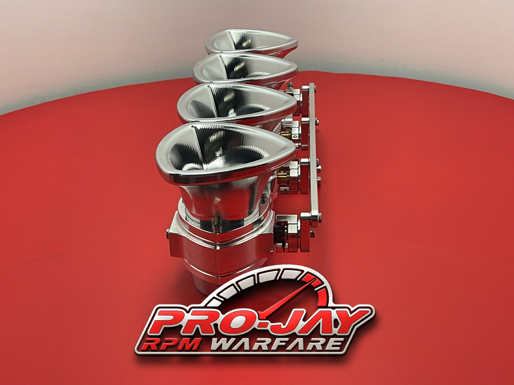 26b Ritary PRO-JAY MAZDA ROTARY 26B 4 ROTOR FULL PP THROTTLE BODY ( ITB ) X4 – Pro-jay
