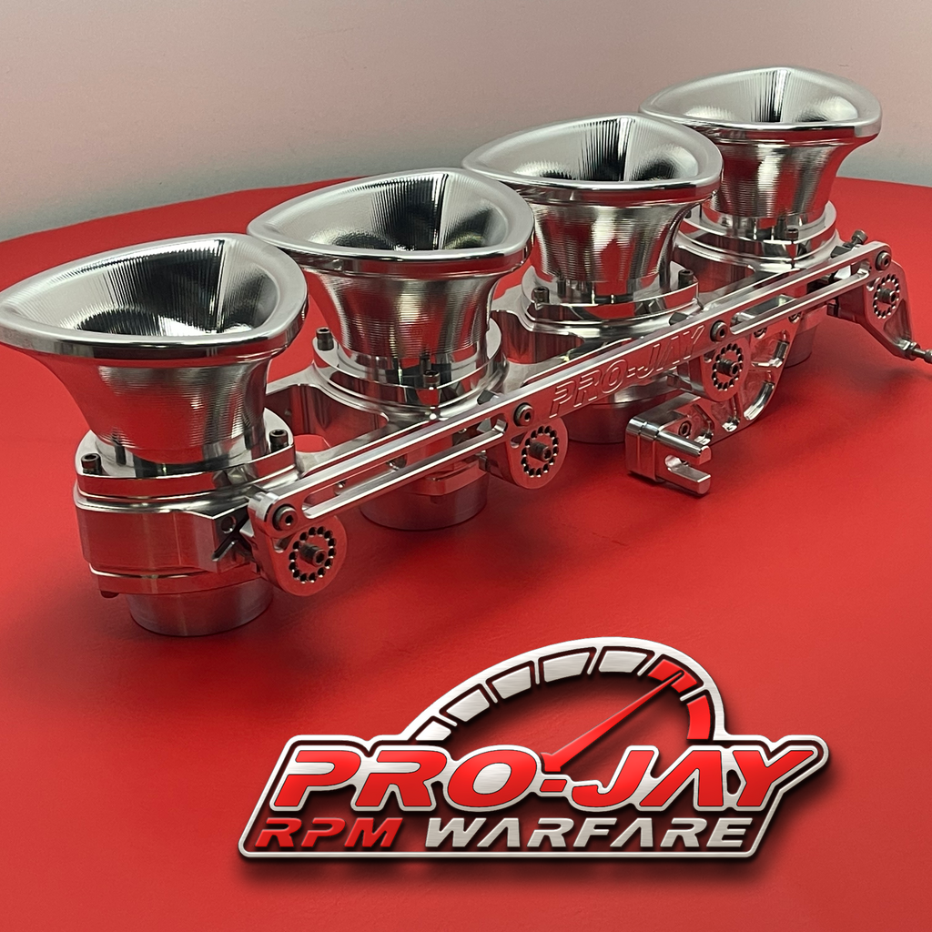 26b Ritary PRO-JAY MAZDA ROTARY 26B 4 ROTOR FULL PP THROTTLE BODY ( ITB ) X4 – Pro-jay