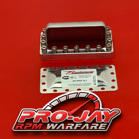 PRO-JAY SMALL SFI BURST PANEL 90 DEGREE DEFLECTOR KIT