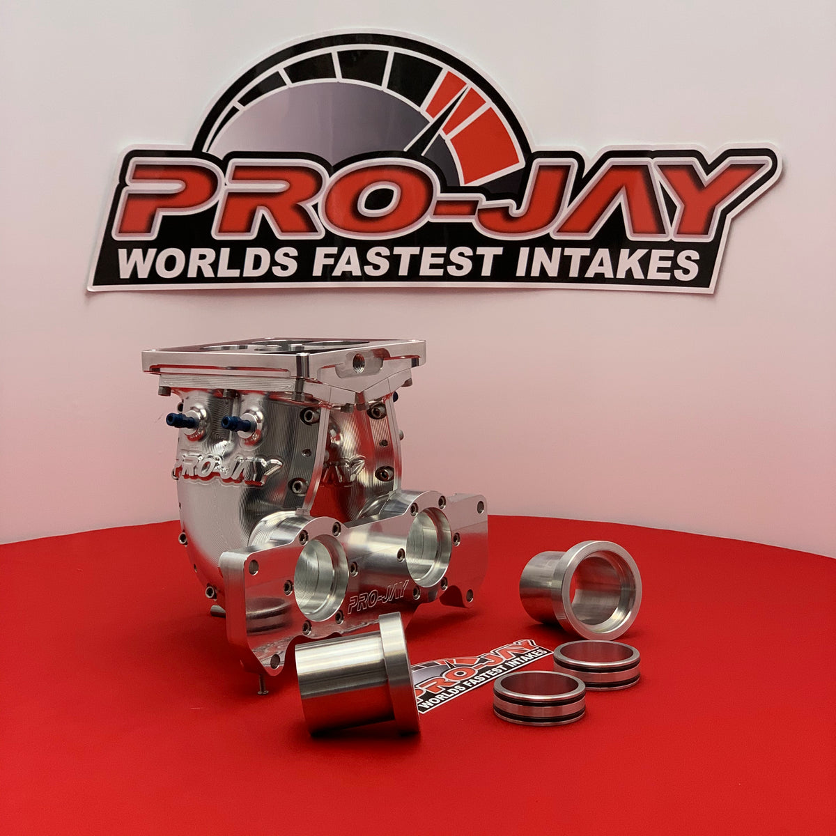 Pro-Jay Full Peripheral 13B 1st Gen Old School 4 Barrel Intakes Manifo ...