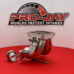 Pro-Jay Full Peripheral 13B 1st Gen Old School 4 Barrel Intakes Manifold