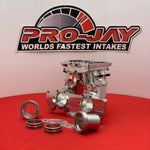 Pro-Jay Full Peripheral 13B 1st Gen Old School 4 Barrel Intakes Manifold