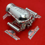 Pro-Jay 8 Injector 4 Barrel Bully Throttle Body & Billet Hat Combo