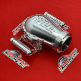 Pro-Jay 8 Injector 4 Barrel Bully Throttle Body & Billet Hat Combo