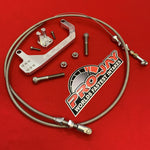 Pro-Jay 4 Barrel Throttle Cable Bracket with Universal Cable Kit