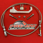 Pro-Jay 4 Barrel Throttle Cable Bracket with Universal Cable Kit