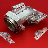 Pro-Jay Billet Bully Low Profile Dominator Elbow with 8 injector ports