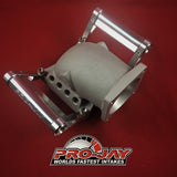 Pro-Jay Mustang Throttle Body Adapter (MTBA) Elbow 8 Injector Ports
