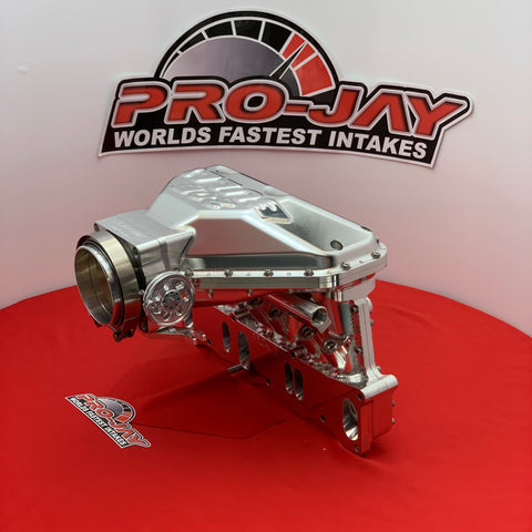 Pro-Jay Mazda 20B Billet Bully 12 Injector Port, Semi PP Intake System