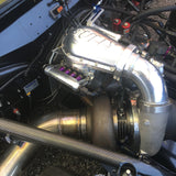 Pro-Jay 8 Injector 4 Barrel Bully Throttle Body & Billet Hat Combo